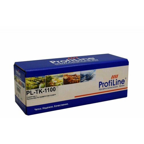 Картридж TK-1100 для Kyocera Fs-1110, Fs-1024MFP, Fs-1124MFP ProfiLine картридж profiline pl tk 1100 2100 стр черный