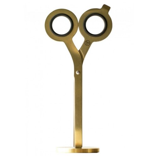Настольные ножницы HMM Scissors на магнитной подставке, цвет Золотой (CW-010)