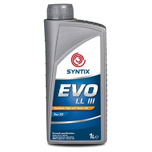 Синтетическое моторное масло Syntix EVO LL III 5W-30 (1 л)