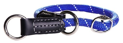 Полуудавка для собак ROGZ Rope M-9мм (Синий) обхват шеи 350-400 мм