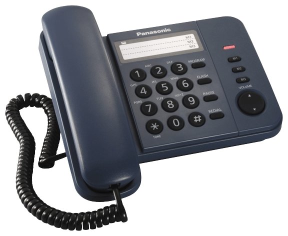 Телефон Panasonic KX-TS2352 синий