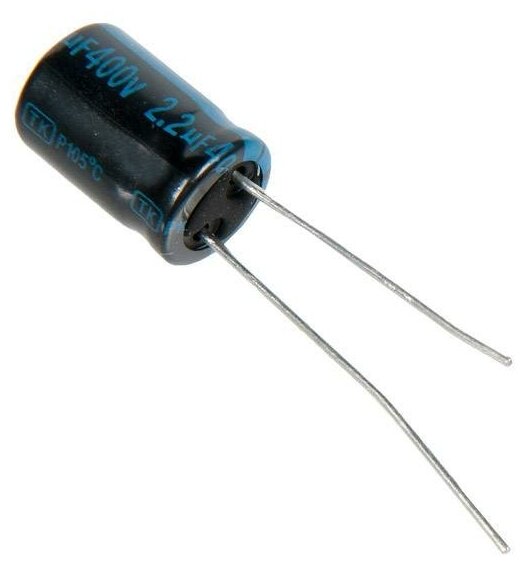 Конденсатор электролитический (capacitor) 2,2x400 (8x11) TK Jamicon 105C