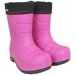 Сапоги резиновые Nordman для девочек, демисезон/лето, ЭВА, грязеотталкивающая пропитка, утепленные, протекторная подошва, размер 34/35, розовый