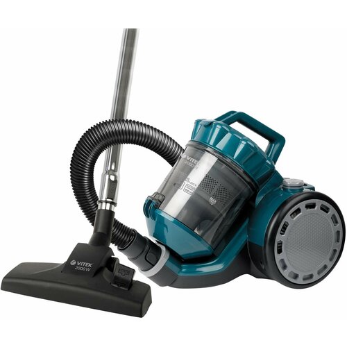 Пылесос Vitek VT-8137 MC черныйзеленый 646400₽