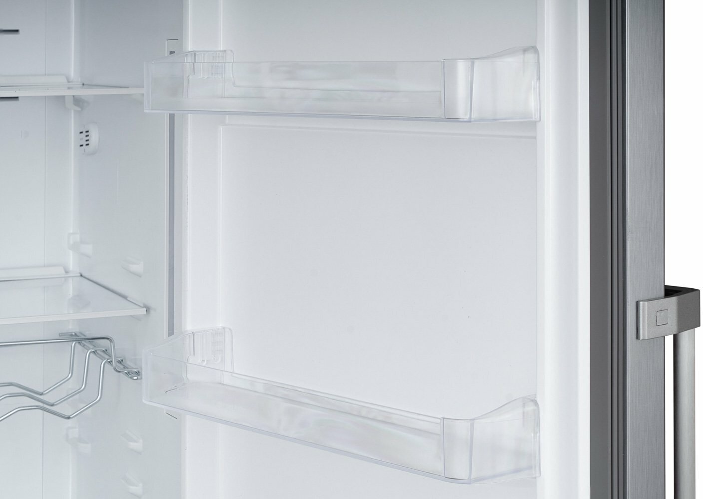 Холодильник Schaub Lorenz SLU S305GE, нержавеющая сталь, NO FROST, LED освещение, соло и Side by Side - фото №7