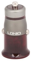 Автомобильная зарядка LDNIO C304Q + USB Type-C серый