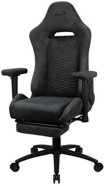 Кресло для геймеров Aerocool ROYAL AeroSuede серый
