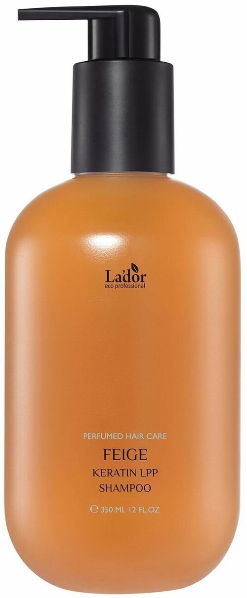 La&aposdor KERATIN LPP SHAMPOO FEIGE Парфюмированный шампунь для волос с кератином 350мл 8809789632844