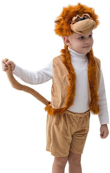Бока С Карнавальный костюм Обезьянка мальчик, рост 104-116 см 1054
