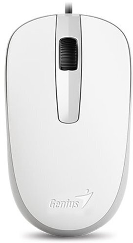 Мышь Genius Mouse DX-120 ( Cable Optical 1000 DPI 3bts USB ) White