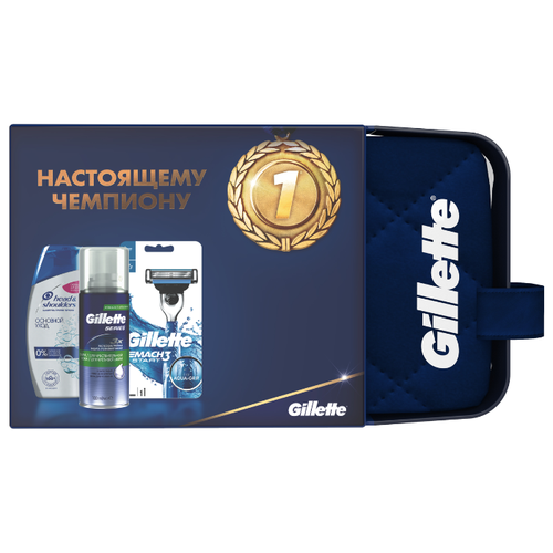 фото Набор Gillette Настоящему чемпиону