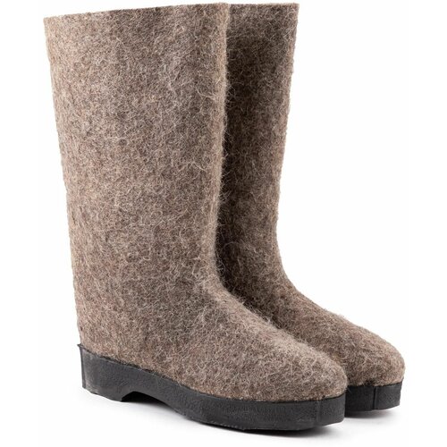 Валенки Фирма Валенки, шерсть, размер 41, коричневый