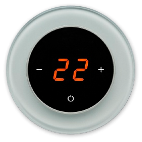 Терморегулятор Aura RONDA 7035 Grey Classic (классический серый)