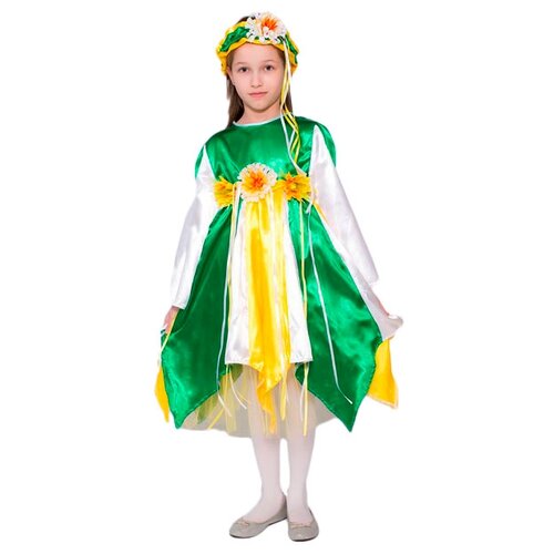 фото Карнавальный костюм весна, на рост 122-134 см, 5-7 лет, бока 2626-бока