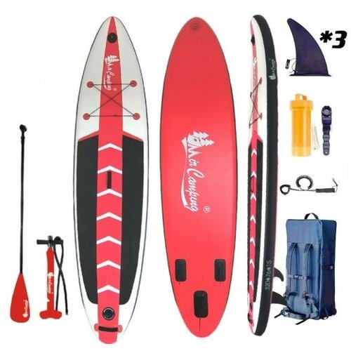 Сапборд надувной MirCamping Inflatable SUP 320*76*15 CRT-138 Red