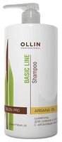 OLLIN Professional шампунь Basic Line Argana Oil 1000 мл с дозатором