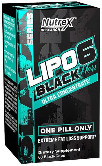 Lipo 6 Black Hers ultra concentrate, 60 caps (60 капсул)