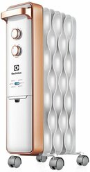 Масляный радиатор Electrolux EOH/M-9157, белый/золотистый