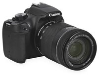 Зеркальный фотоаппарат Canon EOS 1300D Kit черный 18-55mm f/3.5-5.6 DC III