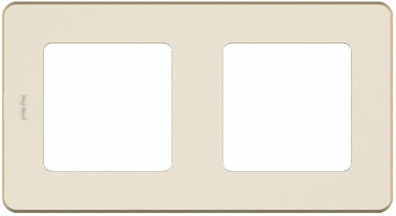 Рамка декоративная универсальная Legrand Inspiria, 2 поста, для горизонтальной или вертикальной установки, цвет "Слоновая кость" - фотография № 9