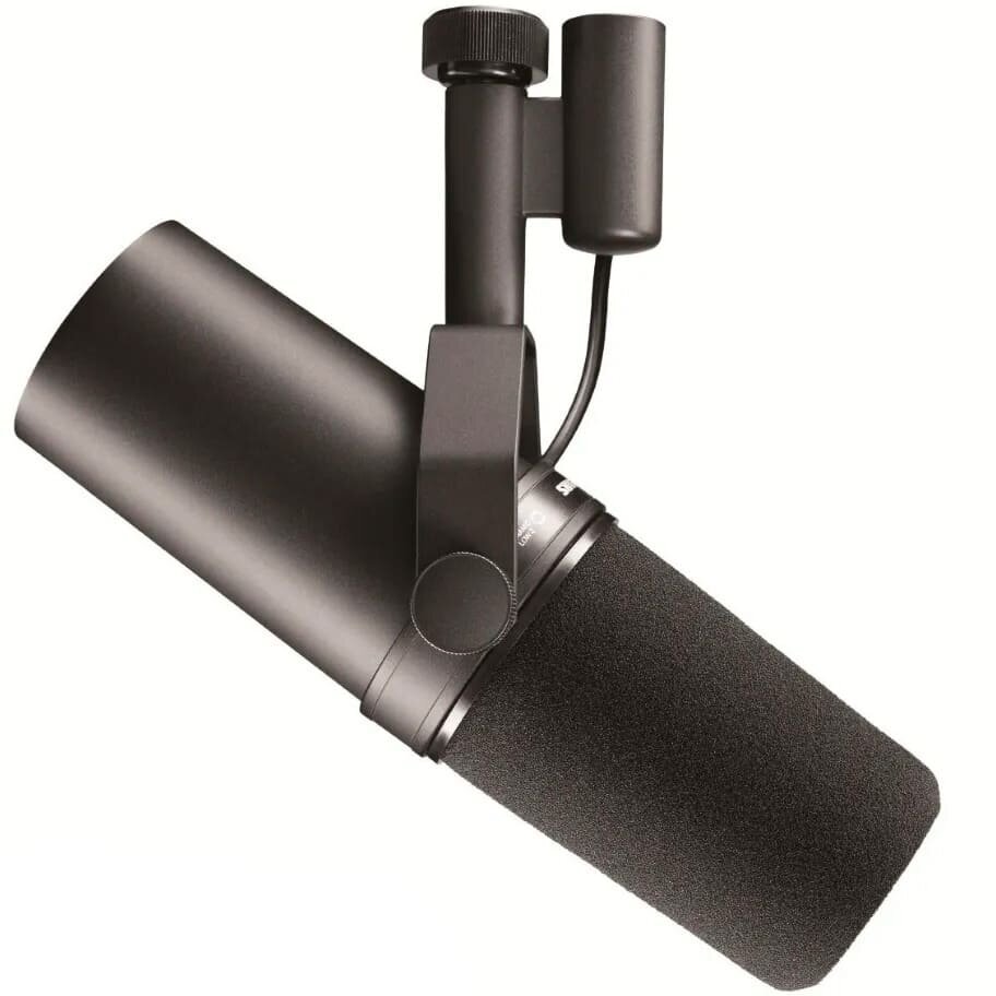 Приемник для радиосистемы Shure SM7B, комплектация: микрофон