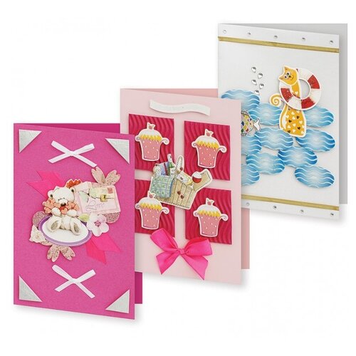 фото Набор для создания 3-х открыток "маскарад" белоснежка