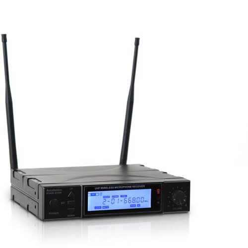 AuraSonics STAGE 201DR приёмник радиосистемы, одноканальный, цифровой, диверситивный, 660-690МГц, 29