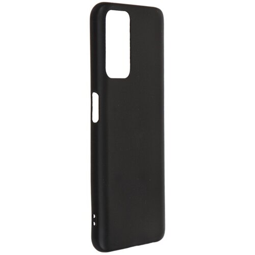 Чехол DF для Oppo A96 4G Silicone Black oCase-04