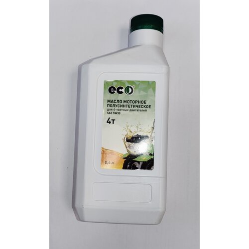 Масло моторное ECO 4Т для 4-тактных двигателей, полусинтетическое SAE 5W-30 API SG/CD 0,6л