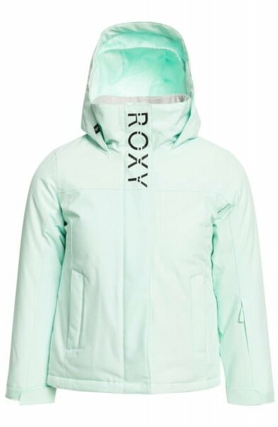 Куртка Roxy, размер 8/S, бирюзовый, белый