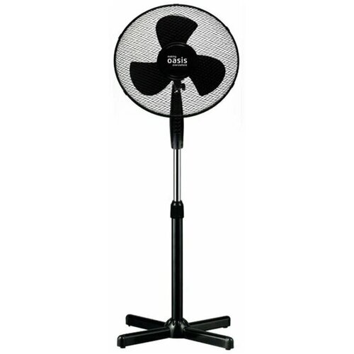 Вентилятор Oasis VF-40SB черный напольный 1штуп подсветка 3 скорости 200200₽