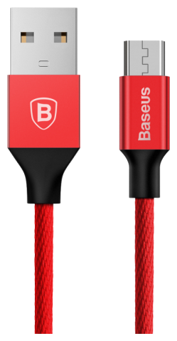 Кабель Baseus Yiven USB - microUSB (CAMYW) 1.2 м red
