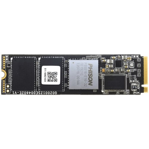 Твердотельный накопитель Phison 500GB PCIe 4x4 E16 NVME M2 2280 OEM 300000₽