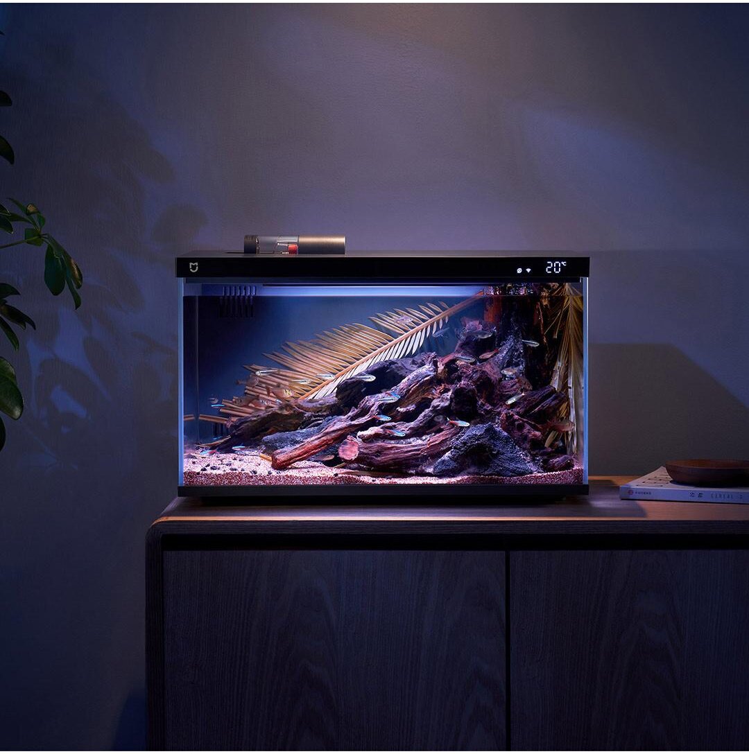 Умный аквариум Xiaomi Mijia Smart Fish Tank 20L Black (MYG100) — купить в интернет-магазине Gogomall на Яндекс Маркете