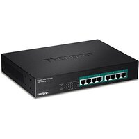 8 портовый Гбит GREENnet коммутатор c питанием по Ethernet PoE+ TRENDnet TPE-TG81g