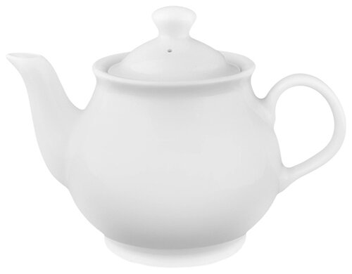 Башкирский Фарфор Заварочный чайник Классик 850 мл, 0.85 л, белый