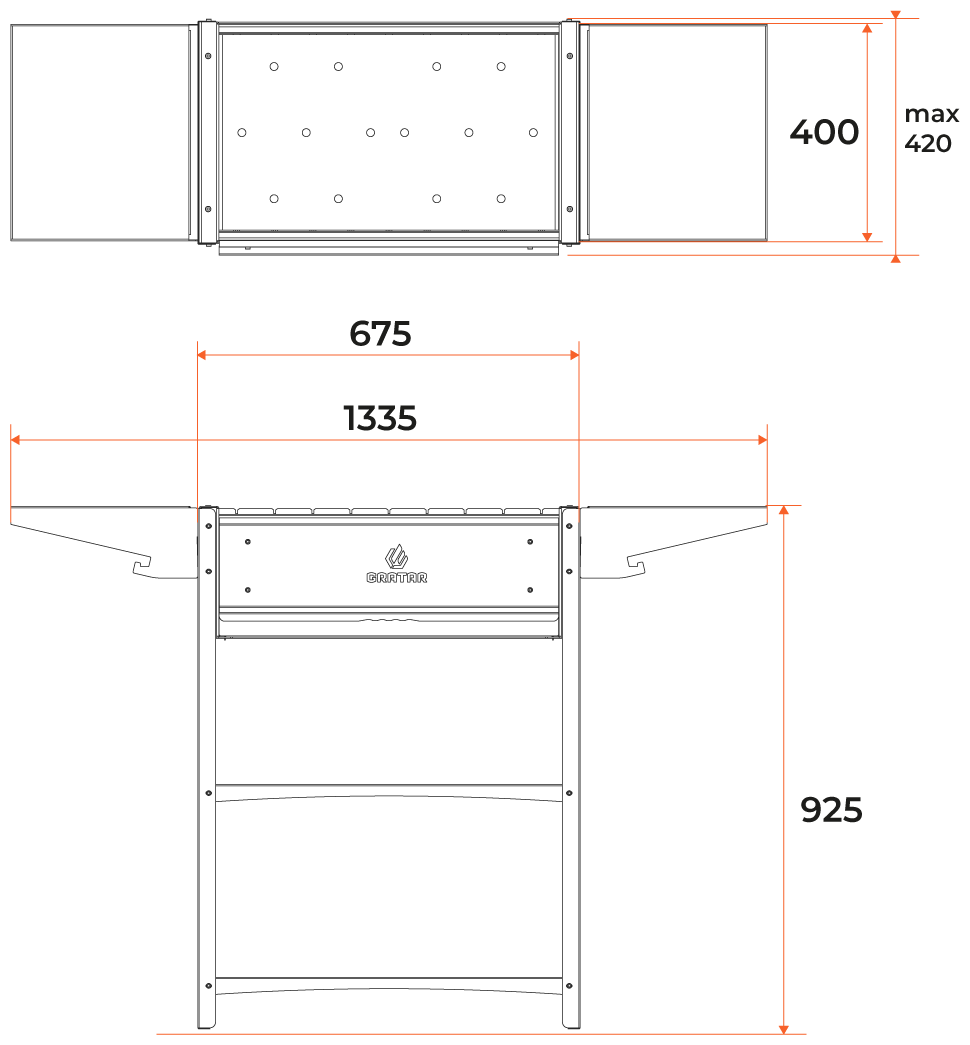 GRATAR Мангал Family Optima - фотография № 4