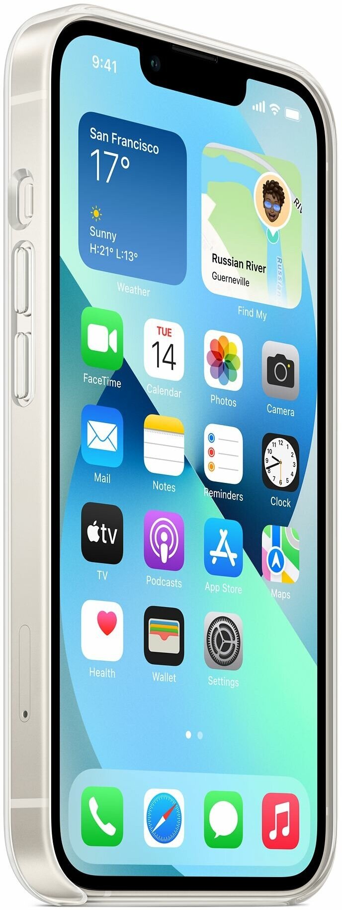 Чехол Apple iPhone 13 mini Clear Case MagSafe - фотография № 5