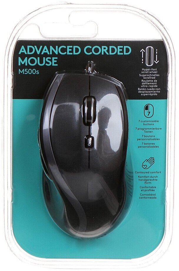 Мышь Logitech M500s Black 910-005784