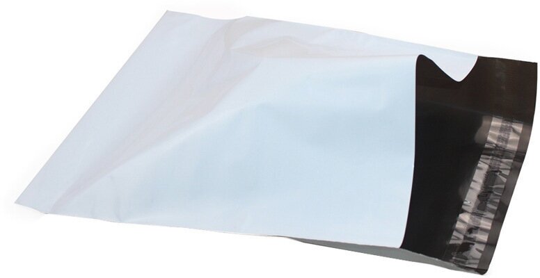 Пакет курьерский ПВД, 380 * 480 + 50, 50 мкм, пакет с клеевым клапаном для Озона, Валдбериз - фотография № 1