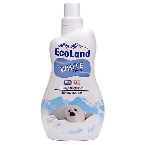 фото Гель для стирки ecoland white