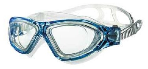 Очки-полумаска для плавания Atemi синий Z102 .