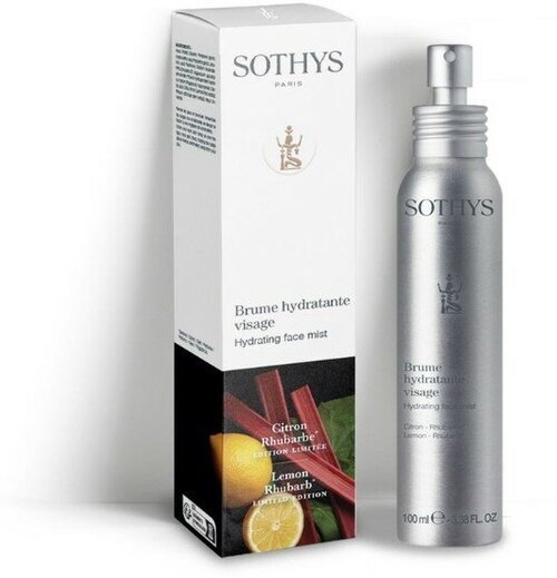 Sothys, Увлажняющий мист для лица Лимон-Ревень Hydrating face mist, 100 мл