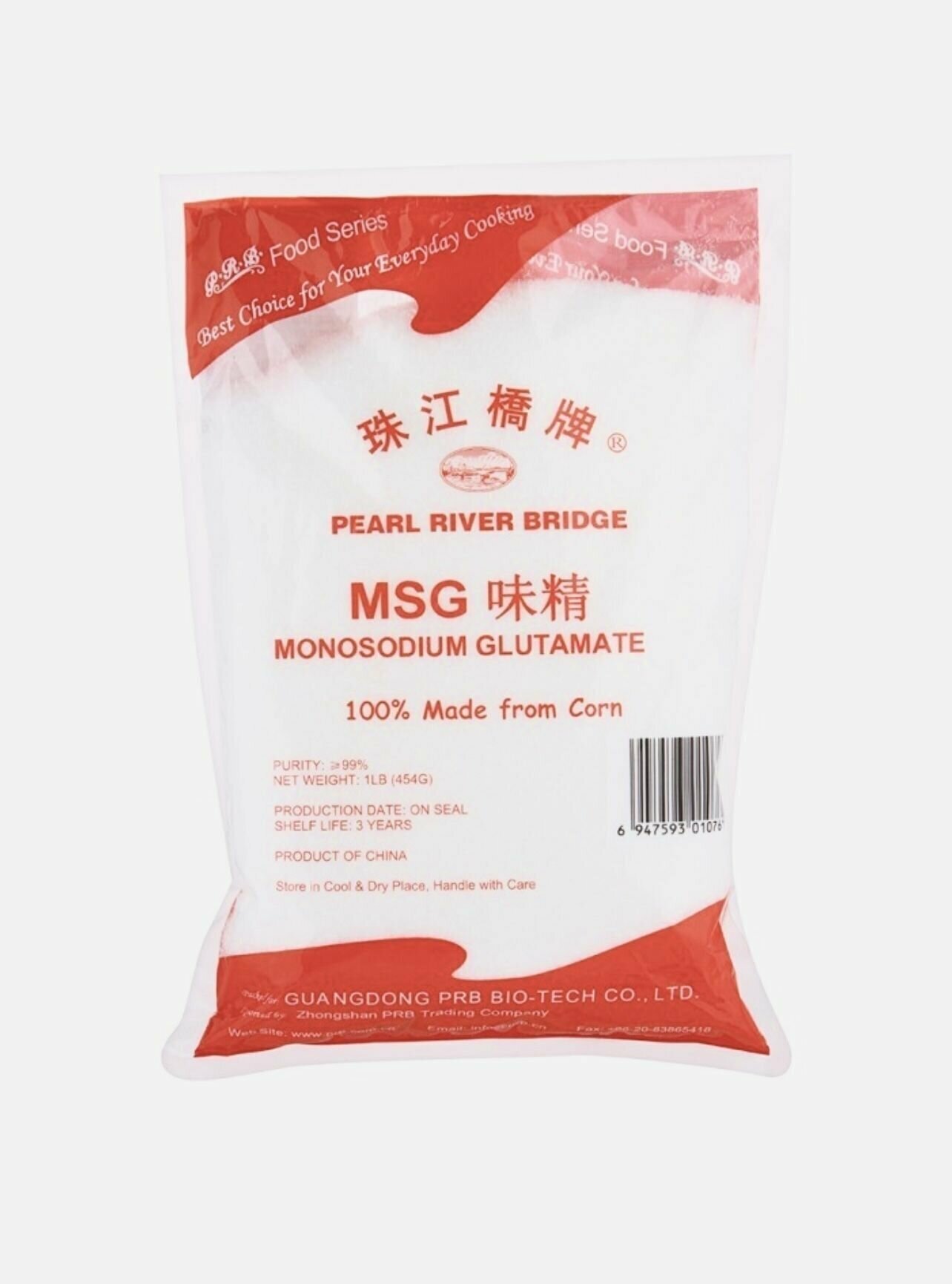 Глутамат натрия (усилитель вкуса) Pearl River Bridge, 454г