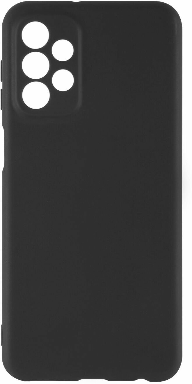 Накладка силикон iBox Case для Samsung Galaxy A23 с защитой камеры и подложкой, черный - фото №4