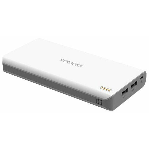 Внешний аккумулятор Romoss Sense 6F 20000mAh 3A PD 2xUSB белый 199000₽