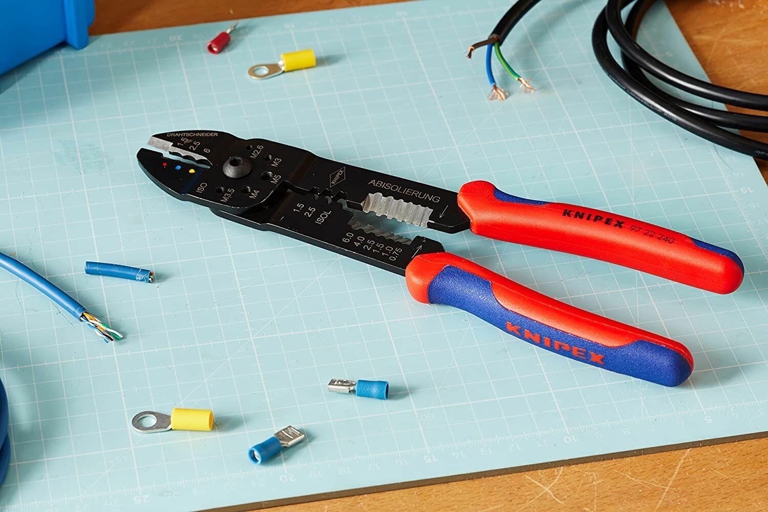 Ножницы по кевлару Knipex KN-9722240