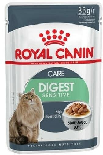 Royal Canin паучи RC Кусочки в соусе для кошек 1-10 лет: отличное пищеварение (Digest Sensitive) 40760008R0 0,085 кг 41716 (2 шт)