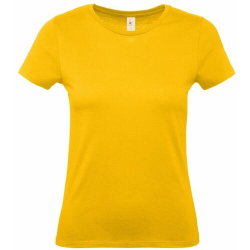 Футболка B&C collection, размер 2XL, желтый футболка женская mf кошка свет неона xxl