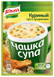 Knorr Чашка супа Куриный суп с сухариками 16 г